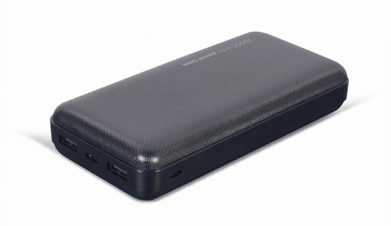 Gembird PB20-02 20000mAh 12W Μαύρο - Image 2