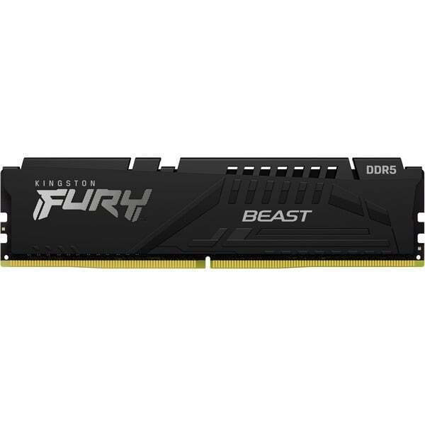 Kingston Fury Beast DDR5 με Module 1x32GB και Ταχύτητα 6000 για Desktop KF560C36BBE-32 - Image 2