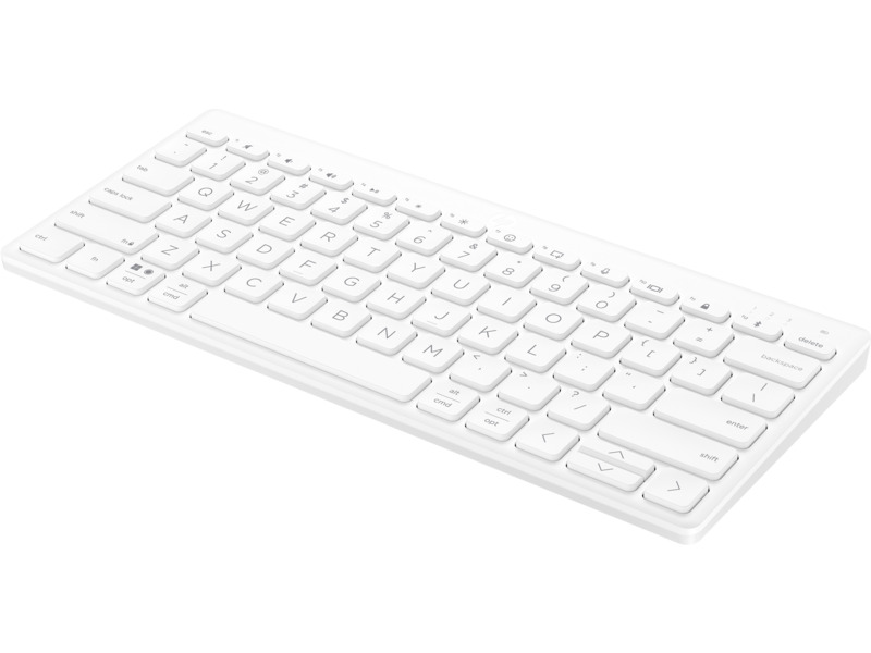 HP 350 Ασύρματο Bluetooth Πληκτρολόγιο Αγγλικό US Λευκό - Image 2