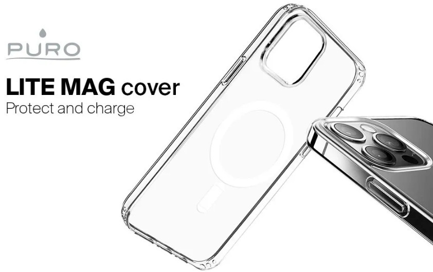 Puro Litemag Διάφανη (iPhone 14 Pro) - Image 4