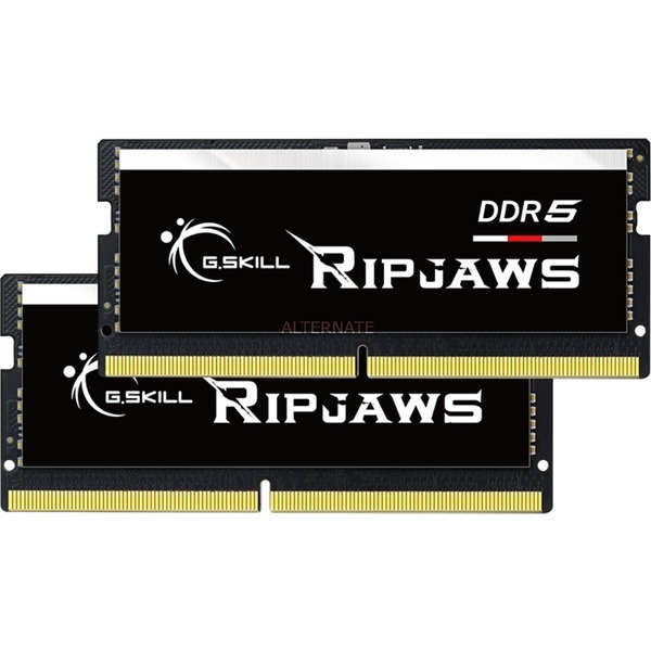 G.Skill Ripjaws DDR5 32GB RAM με 2x16GB Modules και Ταχύτητα 4800 για Laptop F5-4800S4039A16GX2-RS - Image 2