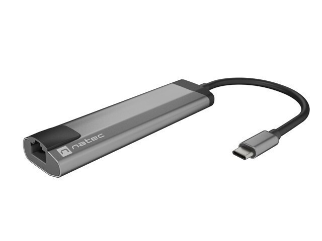 Natec Multiport Fowler Go USB-C Docking Station με HDMI Ethernet - Image 3