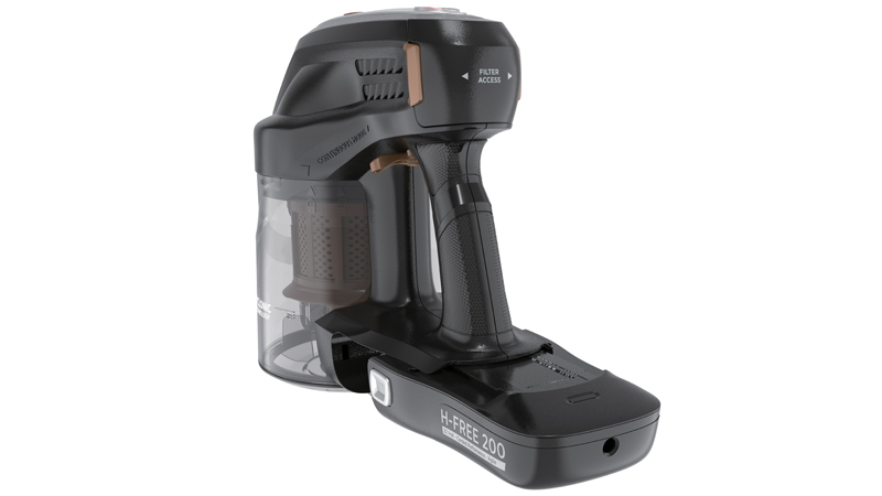 Hoover HF222AXL 011 Επαναφορτιζόμενη 2 σε 1 Πορτοκαλί - Image 8