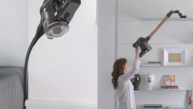 Hoover HF222AXL 011 Επαναφορτιζόμενη 2 σε 1 Πορτοκαλί - Image 9