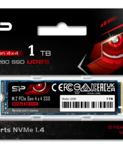 Alternative view of Silicon Power UD85 SSD 1TB M.2 NVMe PCI Express 4.0 SP01KGBP44UD8505