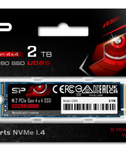 Alternative view of Silicon Power UD85 SSD 2TB M.2 NVMe PCI Express 4.0 SP02KGBP44UD8505