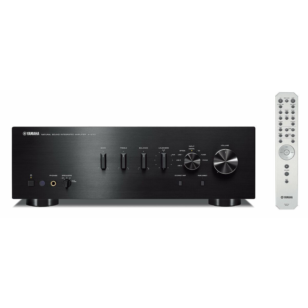 Yamaha A-S701 Ολοκληρωμένος Ενισχυτής Hi-Fi Stereo 160W/4Ω 100W/8Ω S000.30903 Μαύρος - Image 4