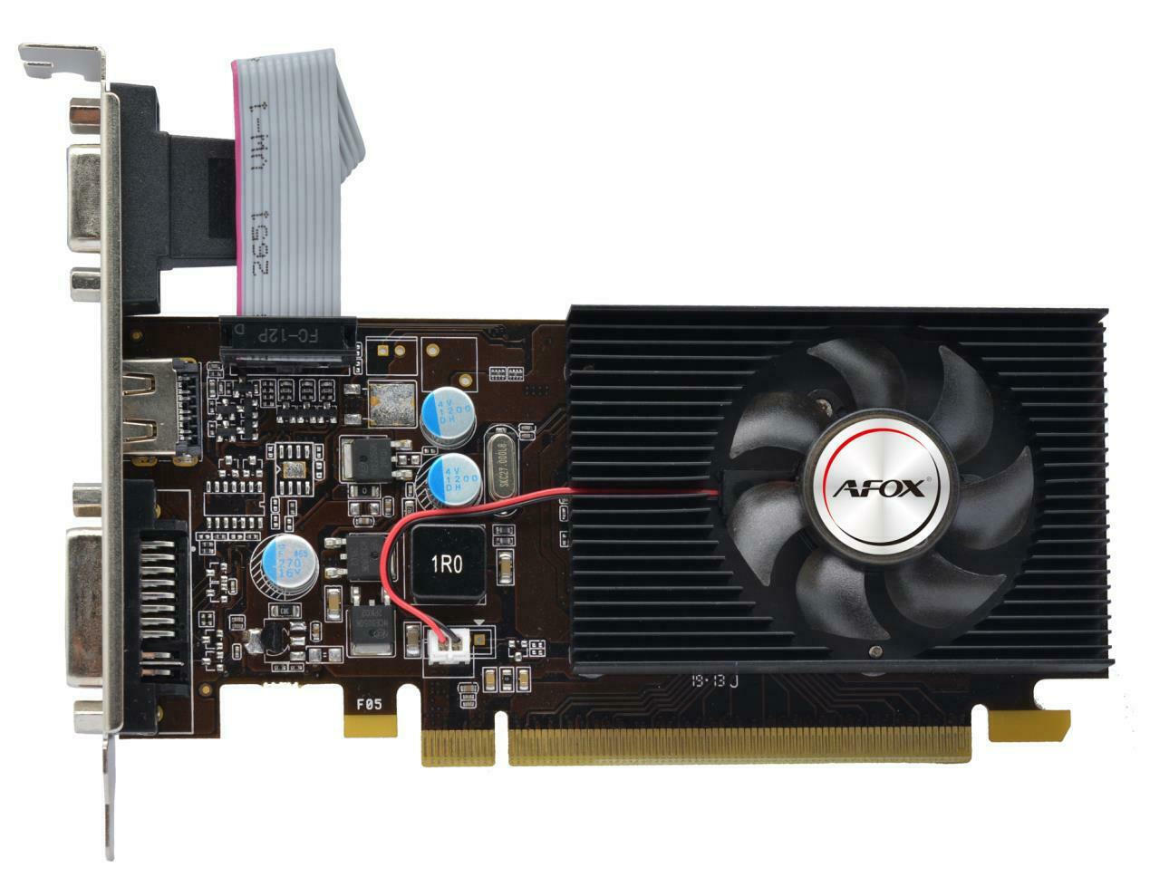 Afox GeForce GT 210 1GB DDR2 Κάρτα Γραφικών AF210-1024D2LG2-V7 - Image 2