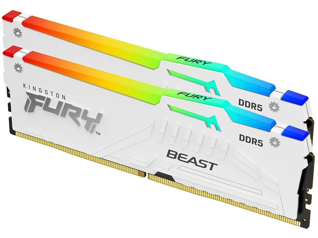 Kingston Fury Beast RGB 64GB DDR5 με 2 Modules 2x32GB