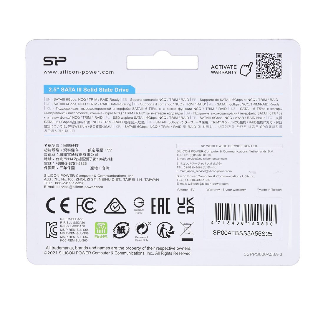 Silicon Power Ace A55 SSD 4TB 2.5'' SATA III SP004TBSS3A55S25 - Image 4