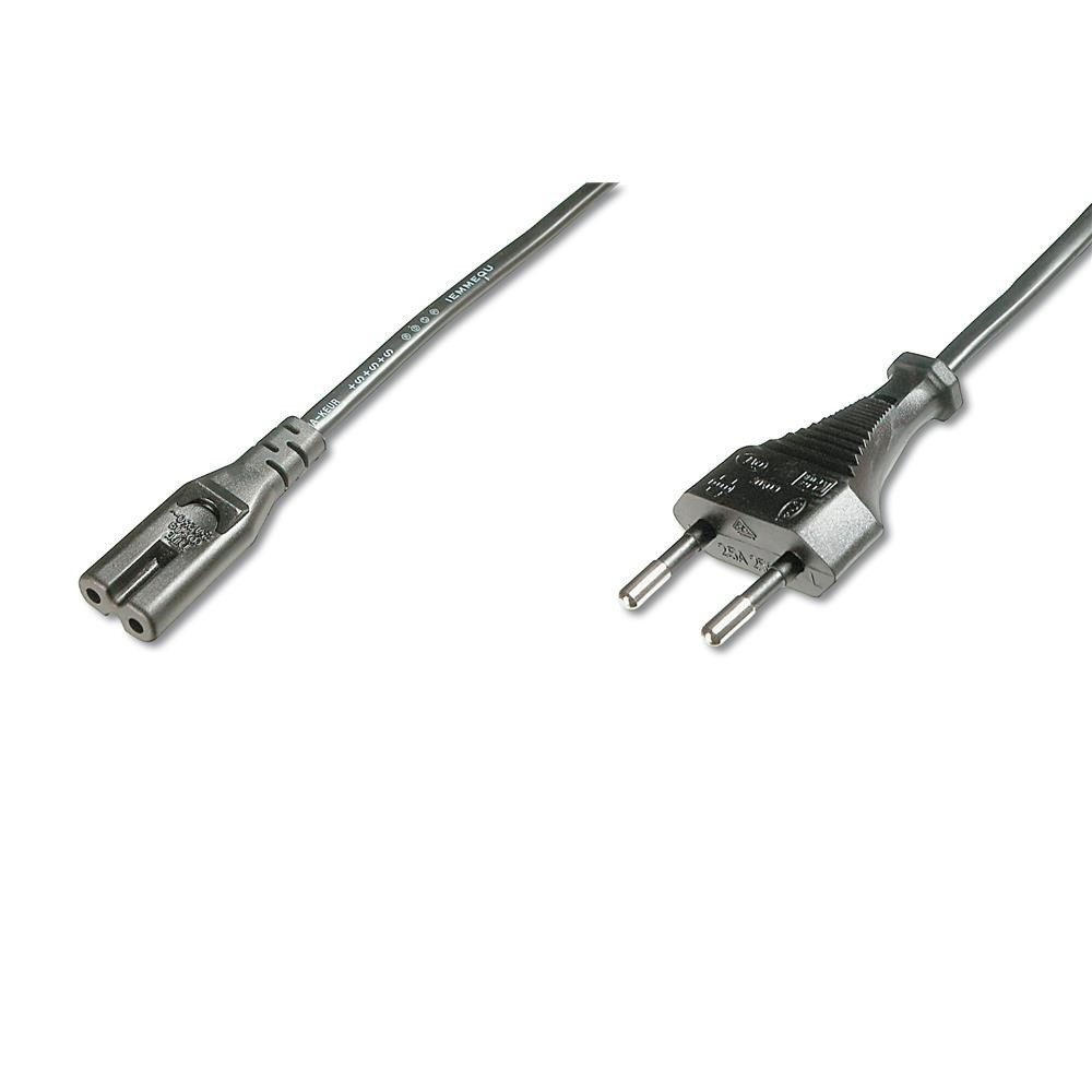 Digitus Euro - IEC C7 Cable 1.8m Μαύρο AK-440104-018-S - Image 2