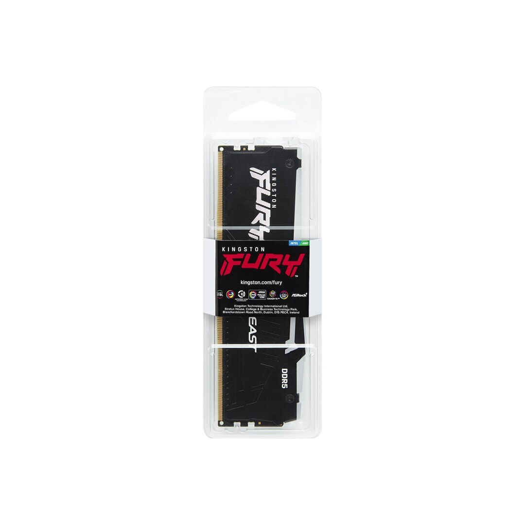 Kingston Fury Beast RGB DDR5 με Module 1x32GB και Ταχύτητα 5600 για Desktop KF556C40BBA-32 - Image 3
