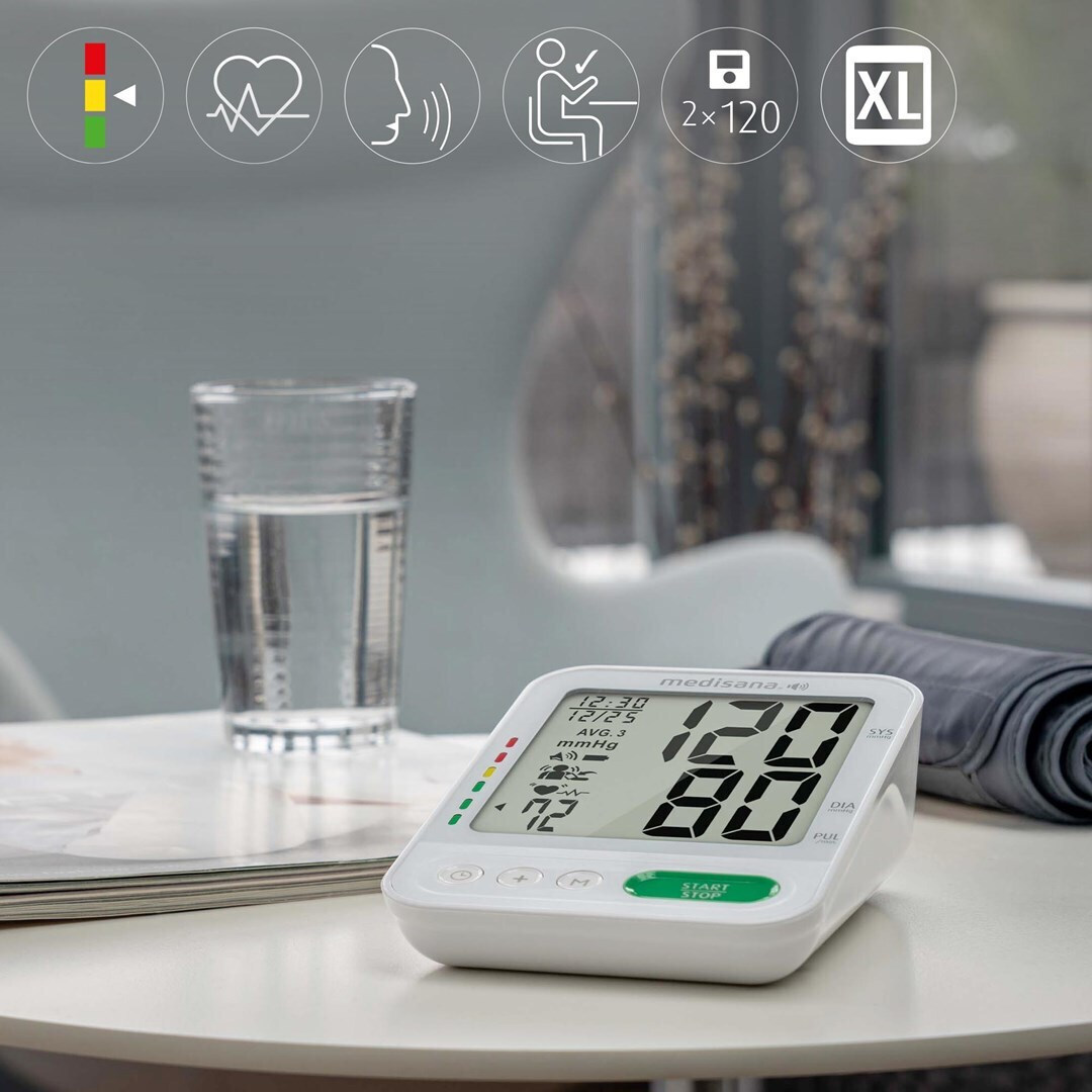 Medisana BU 586 Voice Ψηφιακό Πιεσόμετρο Μπράτσου 51586 - Image 3