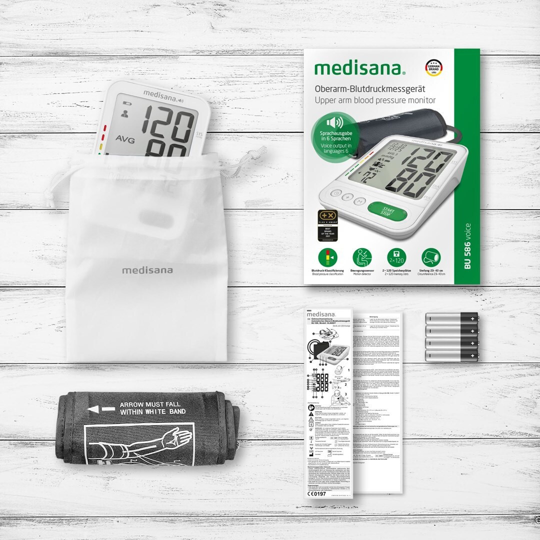 Medisana BU 586 Voice Ψηφιακό Πιεσόμετρο Μπράτσου 51586 - Image 2
