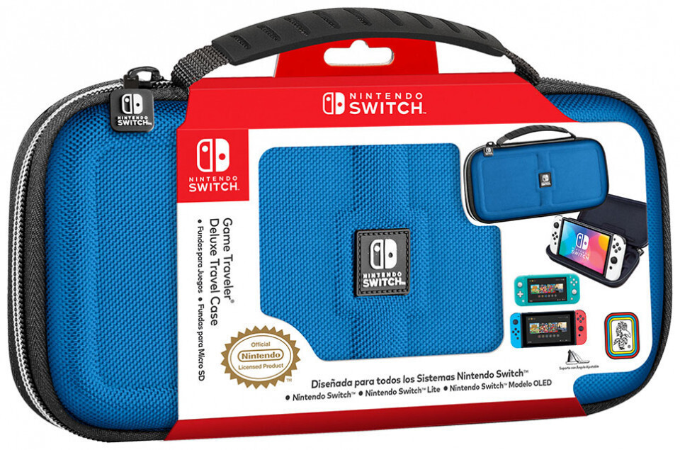 Ardistel Licensed Deluxe Υφασμάτινη Θήκη Μεταφοράς για Κονσόλα Switch / Switch Lite / Switch OLED Μπλε