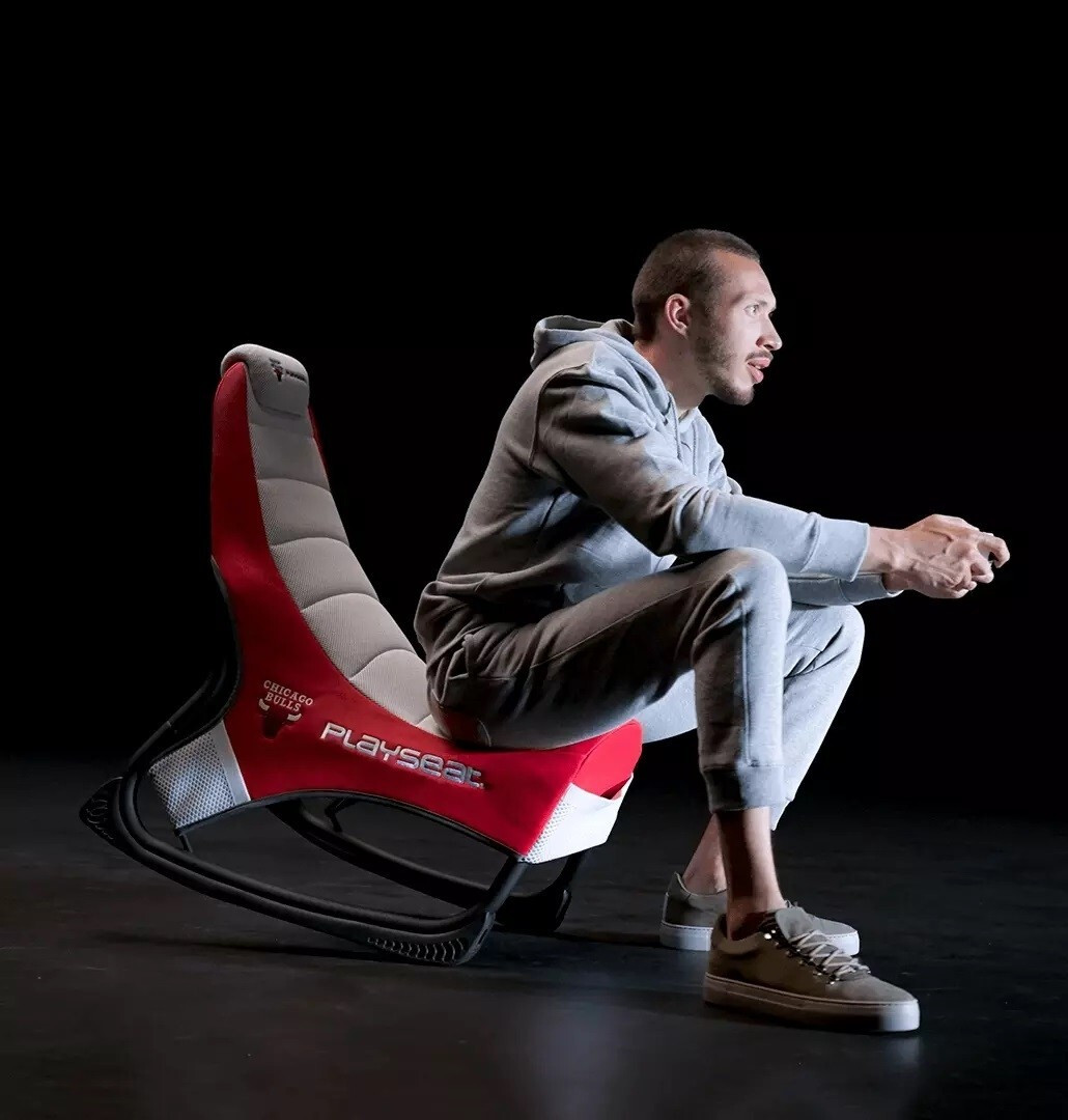 Playseat Champ NBA Edition - Chicago Bulls Δερματίνης Κόκκινο / Λευκό - Image 7