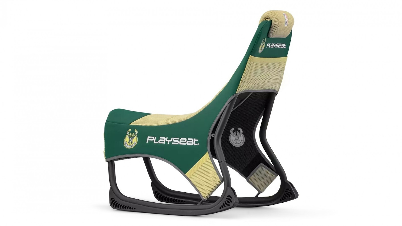 Playseat Champ NBA Edition - Milwaukee Bucks Δερματίνης Πράσινο / Μπεζ - Image 4