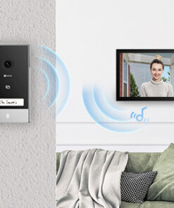 Alternative view of Ezviz Σετ Θυροτηλεόρασης Wi-Fi Μαύρο