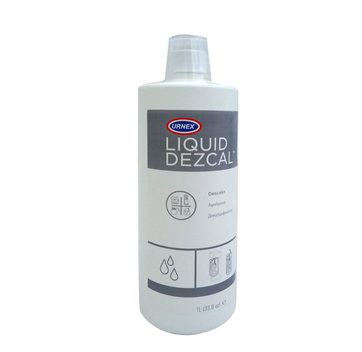 Urnex Liquid Dezcal 15-DLQ1 Καθαριστικό Καφετιέρας 2cups