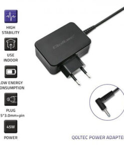 Alternative view of Qoltec Φορτιστής Laptop 45W 19.5V 2.31A για HP με Αποσπώμενο Καλώδιο Τροφοδοσίας