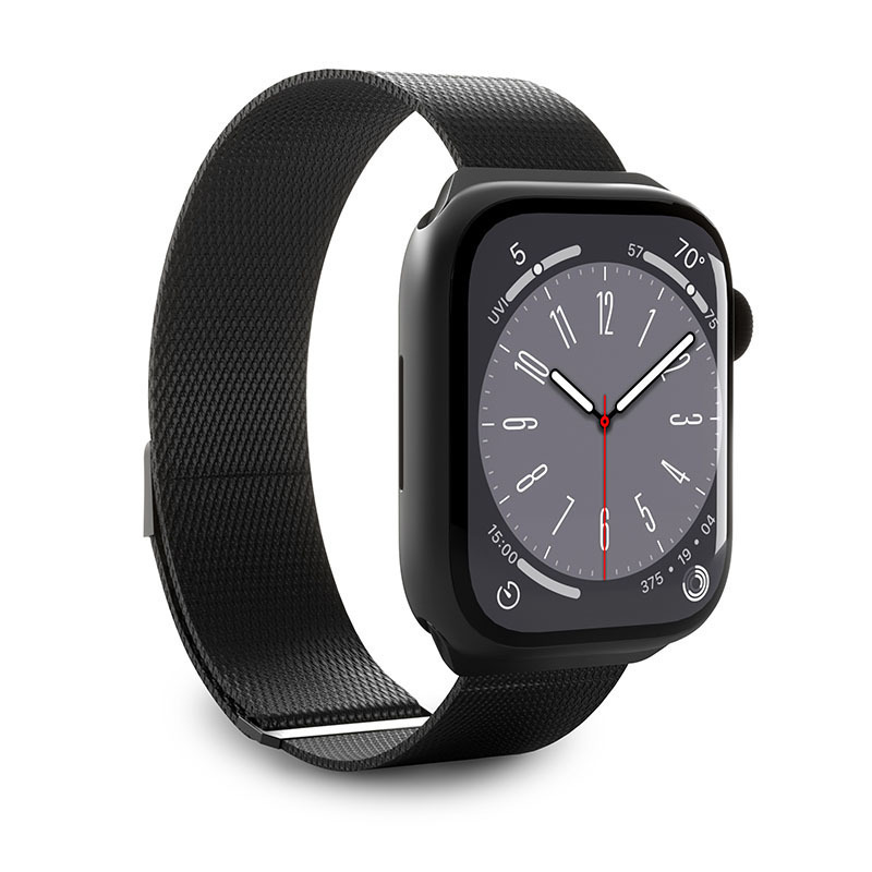 Puro Λουράκι Μαύρο (Apple Watch 38/40/41/42mm)