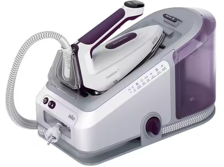 Braun CareStyle 7 IS 7266 Σύστημα Σιδερώματος Πίεσης 7.5bar με Δοχείο 2lt
