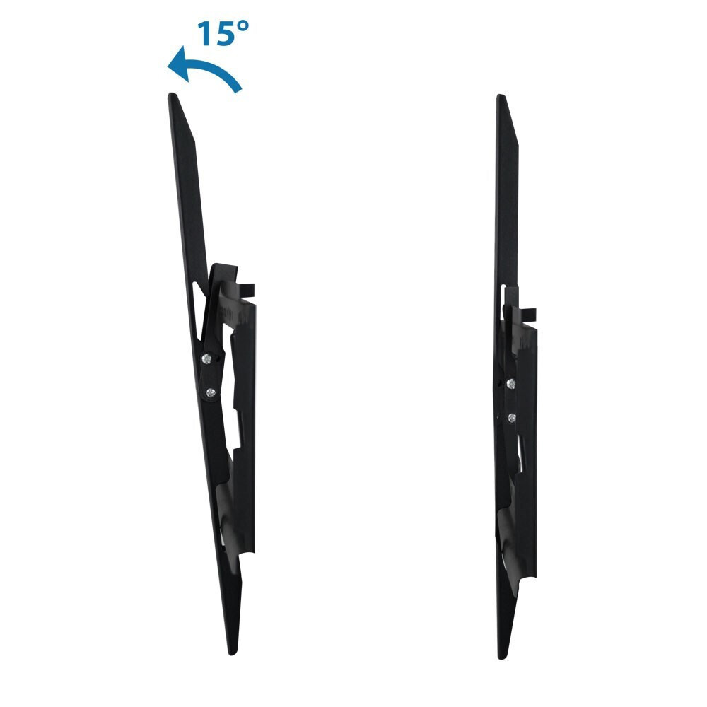 Esperanza ERW014 Βάση Τηλεόρασης Τοίχου έως 70" και 30kg Μαύρο - Image 3