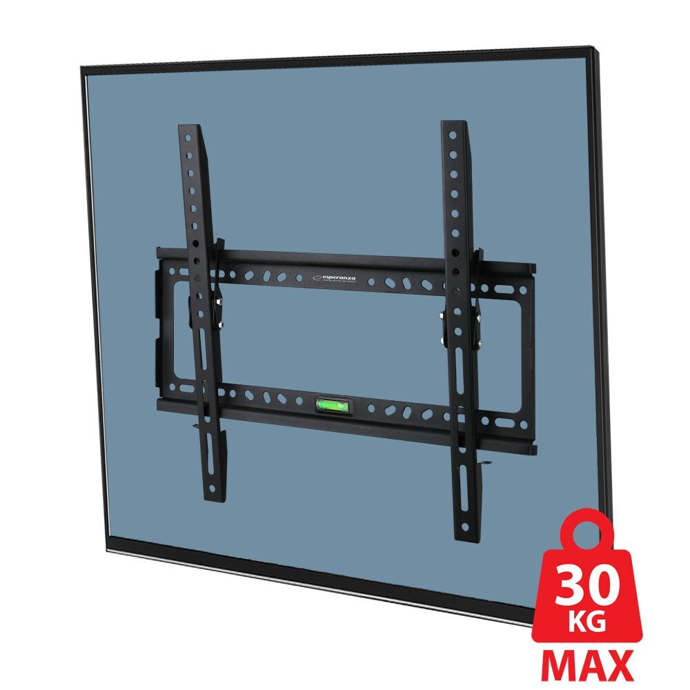Esperanza ERW014 Βάση Τηλεόρασης Τοίχου έως 70" και 30kg Μαύρο - Image 10