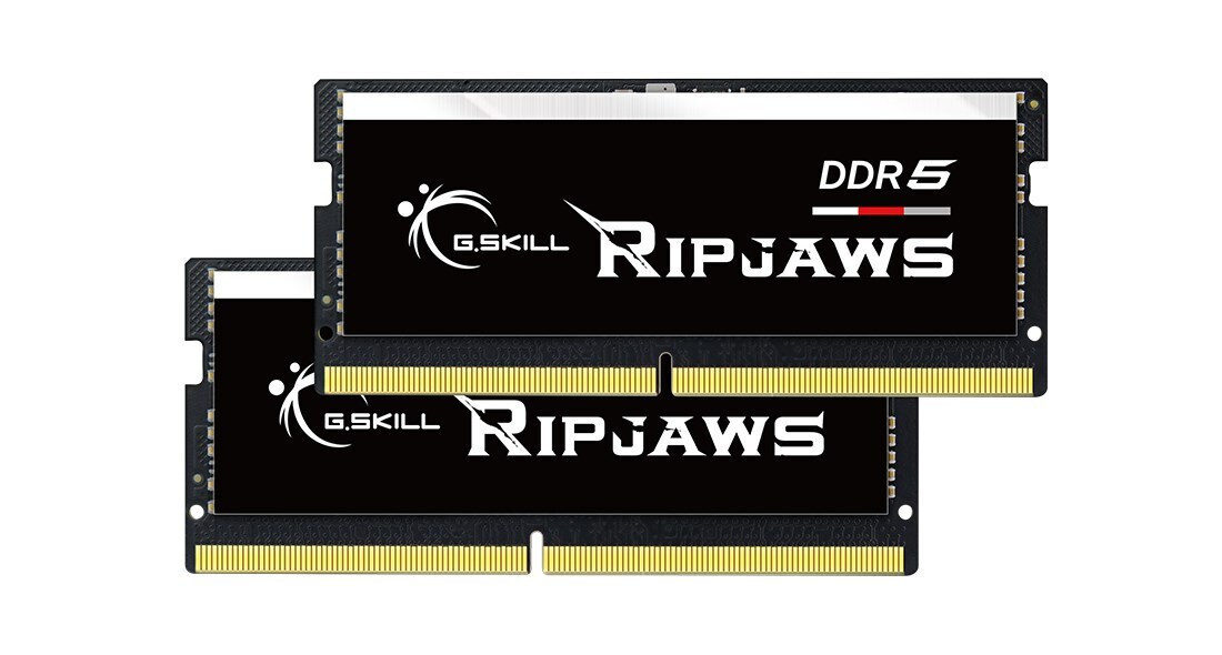 G.Skill Ripjaws DDR5 64GB RAM με 2x32GB Modules και Ταχύτητα 5600 για Laptop F5-5600S4040A32GX2-RS
