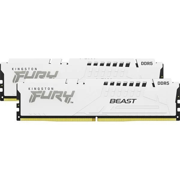 Kingston Fury Beast DDR5 32GB RAM με 2x16GB Modules και Ταχύτητα 5200 για Desktop KF552C36BWEK2-32 - Image 2