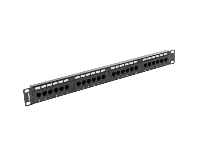 Lanberg Patch Panel Unshielded για Rack 1U 19" 24 Θυρών cat6 Μαύρο - Image 6