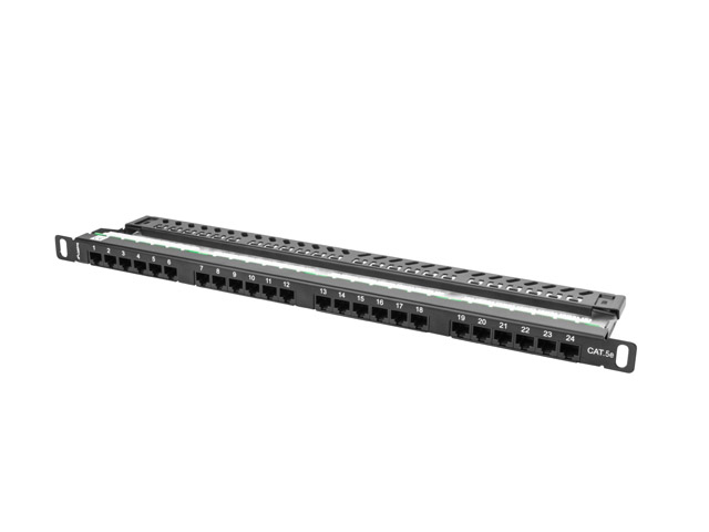 Lanberg Patch Panel για Rack 1U 19" 24 Θυρών Μαύρο - Image 6