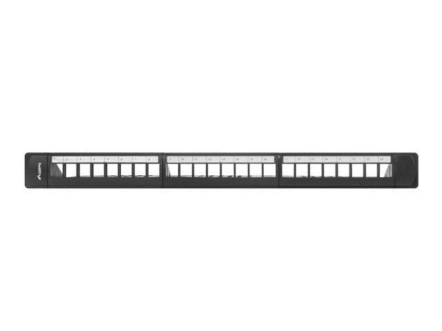 Lanberg Patch Panel Keystone για Rack 1U 19" 24 Θυρών Μαύρο - Image 3