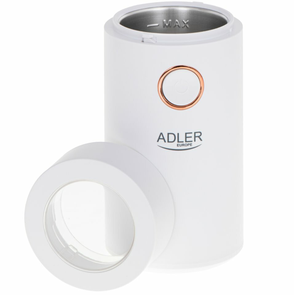 Adler Ηλεκτρικός Μύλος Καφέ 150W με Χωρητικότητα 75gr Λευκός - Image 4