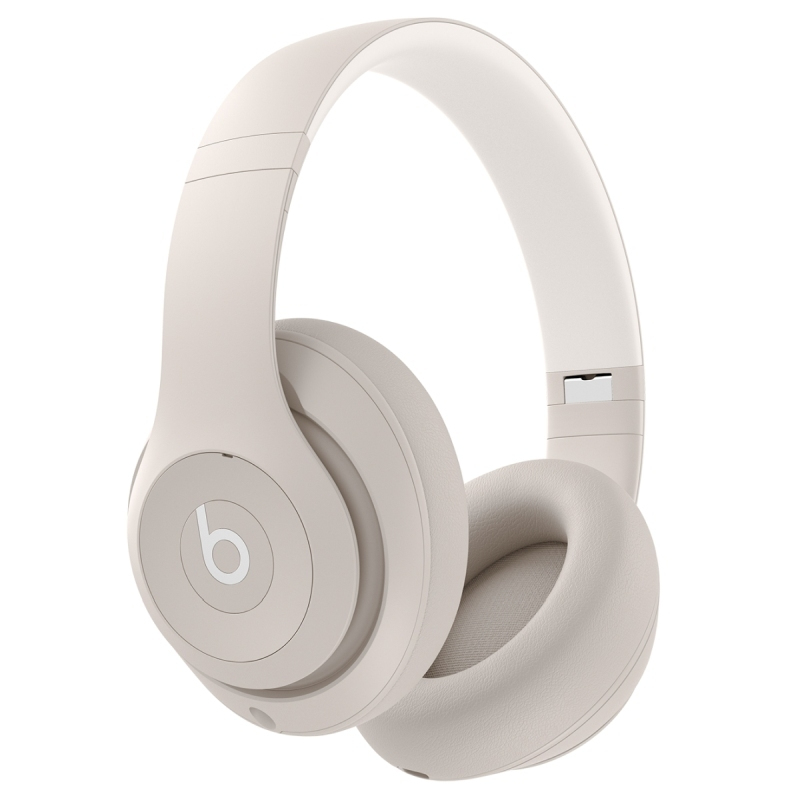 Beats Studio Pro Ασύρματα / Ενσύρματα Over Ear Ακουστικά με 40 ώρες Λειτουργίας και Quick Charge Sandstone