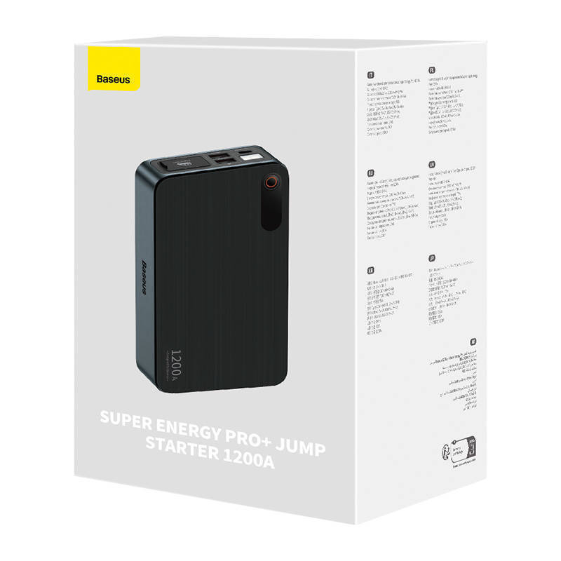 Baseus Βooster Roadstart Φορητός Εκκινητής Μπαταρίας 12000mAh 12V - Image 6