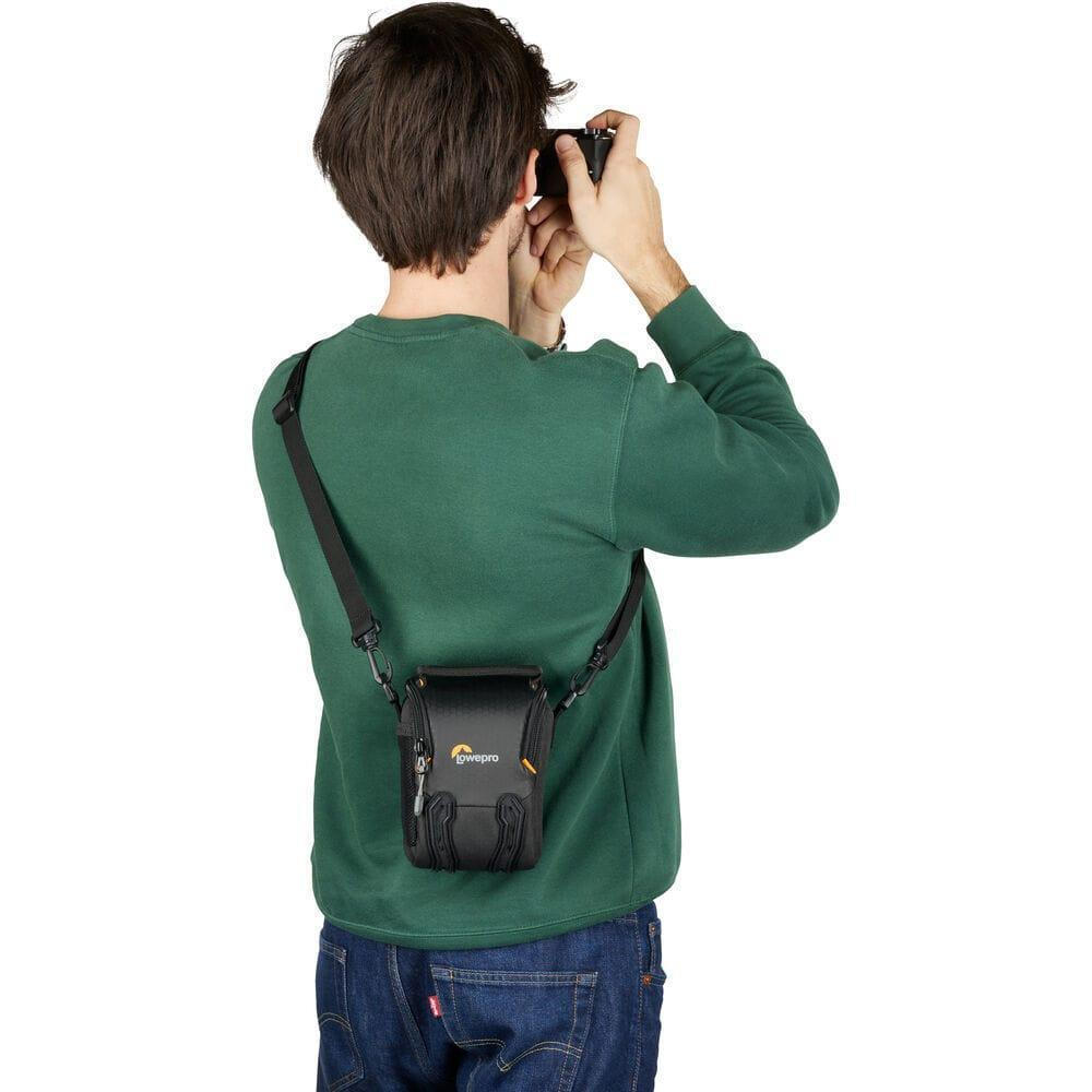 Lowepro Τσάντα Ώμου Φωτογραφικής Μηχανής Adventura SH 115 III σε Μαύρο Χρώμα - Image 7
