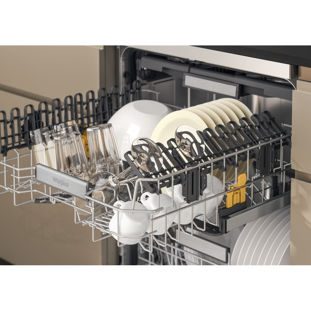 Whirlpool Ελεύθερο Πλυντήριο Πιάτων για 15 Σερβίτσια PowerClean Pro Π60xY85εκ. Inox W7F HP43 X - Image 8