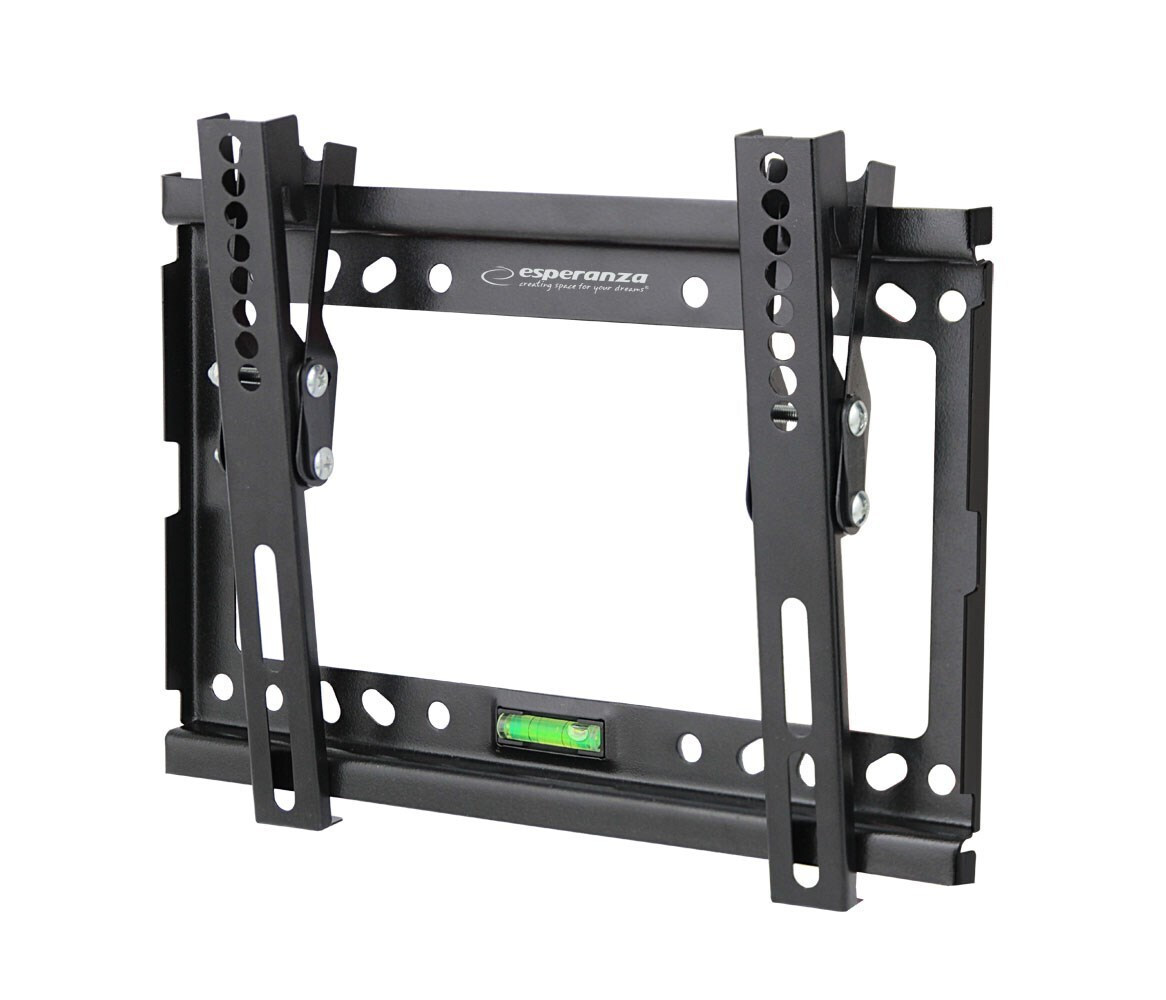 Esperanza ERW010 Βάση Τηλεόρασης Τοίχου έως 50" και 25kg Μαύρο
