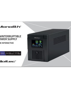 Alternative view of Qoltec FR UPS Line-Interactive 1500VA 900W