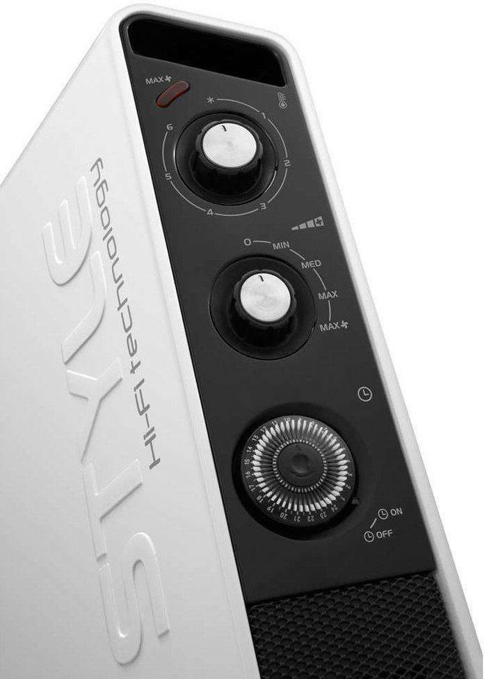 De'Longhi Slim Style Θερμοπομπός Δαπέδου 2000W 82x55cm Λευκός - Image 2
