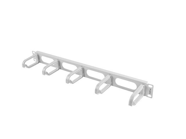 Lanberg Οδηγός Καλωδίων 19" (1U, TYPE B, Gray) AK-1205-S - Image 2