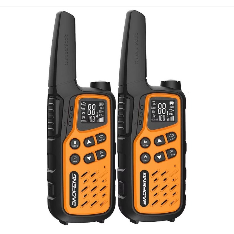 Baofeng Bf-t25e Ασύρματος Πομποδέκτης PMR 0.5W με Μονόχρωμη Οθόνη Σε Χρώμα