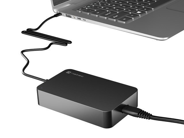 Natec USB-C Universal Φορτιστής Laptop 90W 20V με Αποσπώμενο Καλώδιο Τροφοδοσίας - Image 2