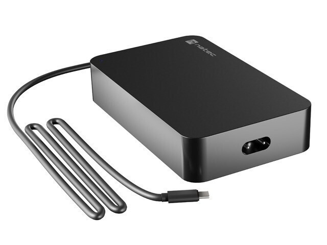 Natec USB-C Universal Φορτιστής Laptop 90W 20V με Αποσπώμενο Καλώδιο Τροφοδοσίας - Image 5