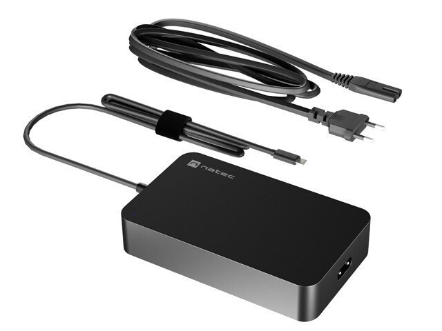 Natec USB-C Universal Φορτιστής Laptop 90W 20V με Αποσπώμενο Καλώδιο Τροφοδοσίας - Image 6