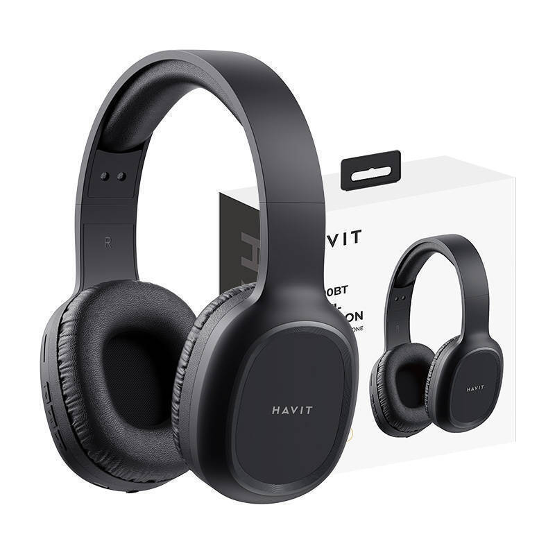 Havit H2590BT Pro Ασύρματα / Ενσύρματα Over Ear Ακουστικά με Ραδιόφωνο Μαύρα