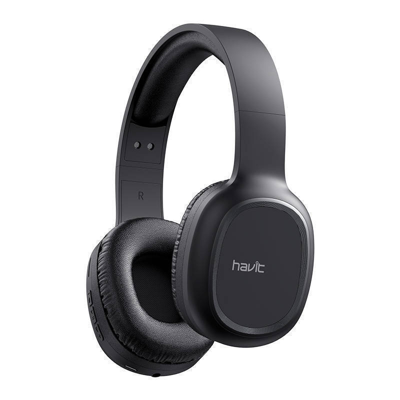 Havit H2590BT Pro Ασύρματα / Ενσύρματα Over Ear Ακουστικά με Ραδιόφωνο Μαύρα - Image 2