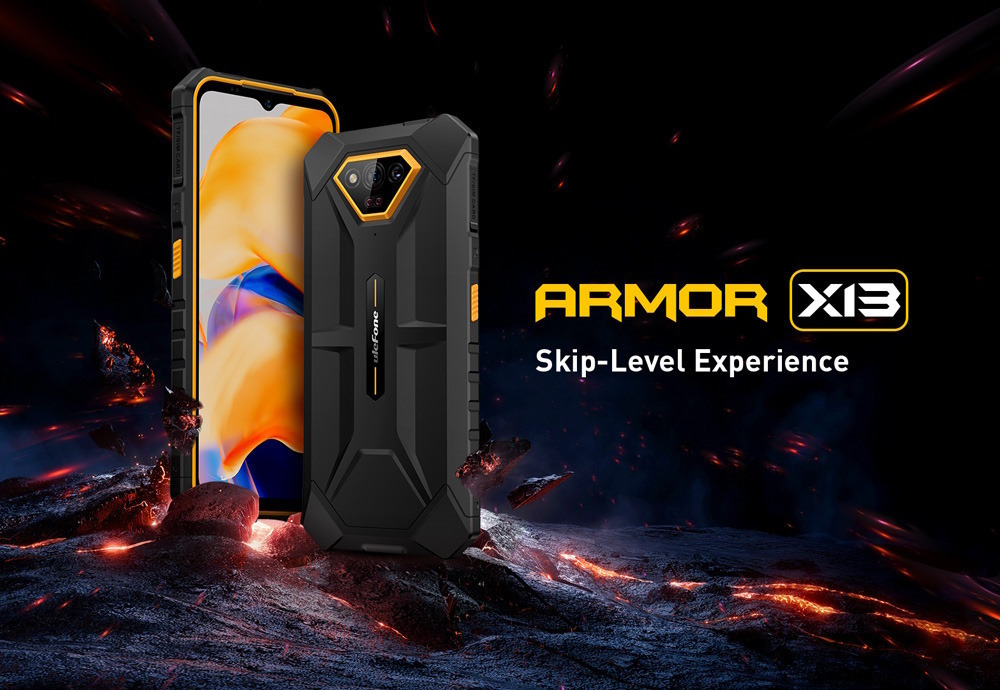 Ulefone Armor X13 Dual SIM (6/64GB) Ανθεκτικό Smartphone Μαύρο - Image 4