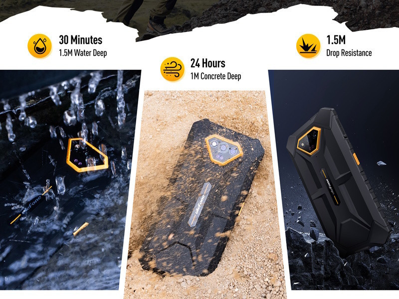 Ulefone Armor X13 Dual SIM (6/64GB) Ανθεκτικό Smartphone Μαύρο - Image 6